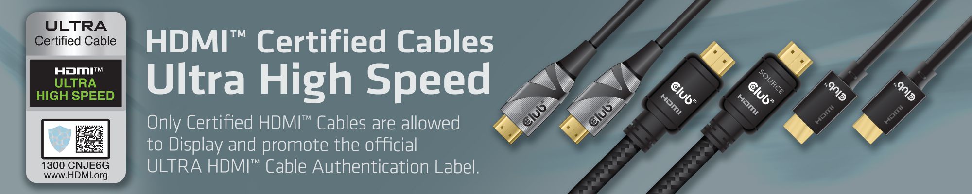 Ultra High Speed HDMI™ Certified AOC Cable 4K120Hz/8K60Hz Unidirectional M/M 20m/65.6ft