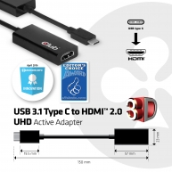 USB 3.1 Typ-C auf HDMI™ UHD 4K60Hz aktiver Adapter