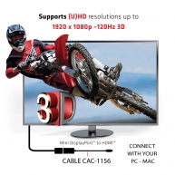 Mini DisplayPort 1.1 a HDMI 1.4 VR listo Adaptador Pasivo 