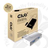 Hub USB 3.0 Tipo C a 4 Puertos USB Tipo A