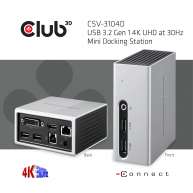 USB 3.2 Gen 1 4K UHD at 30Hz Mini Docking Station Ultra slim Design