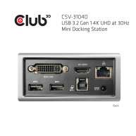 USB 3.2 Gen 1 4K UHD at 30Hz Mini Docking Station Ultra slim Design
