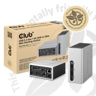 Mini estacion USB 3.2 Gen 1 4K UHD a 30Hz Diseño ultraligero