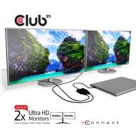 USB 3.2 Gen1 Type A to HDMI™ Dual Monitor 4K60Hz