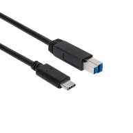 USB 3.1 Gen2 Tipo-C a Cable Tipo-B M/M 1m/3.28ft 