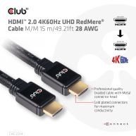 HDMI 2.0 4K60Hz UHD RedMere Kabel St/St 15 m 28 AWG