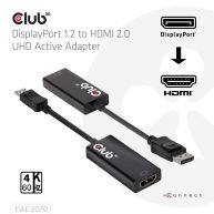 DisplayPort 1.2 - HDMI 2.0 UHD Aktif Adaptör