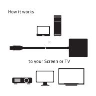 Mini DisplayPort 1.2 to HDMI 2.0 UHD Active Adapter