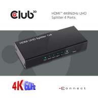 HDMI™ 4K@60Hz UHD Splitter 4 Ports  