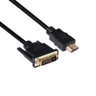 DVI to HDMI™ 1.4  Cable Bidirectional M/M 2 m / 6.56 ft