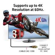 Cable óptico activo de HDMI 2.0 UHD HDR 4K 60Hz M/M 30m/98.42ft