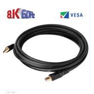 DisplayPort 1.4 HBR3 8K Cable M/M 5m /16.40ft