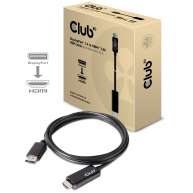 DisplayPort 1.4 a HDMI 2.0b HDR Cable macho a macho 2 metros