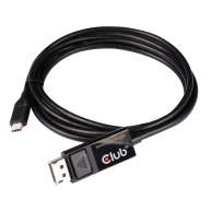 USB Typ C Kabel auf DP 1.4 8K60Hz St./St. 1,8 Meter