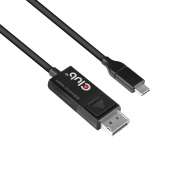 USB Typ C Kabel auf DP 1.4 8K60Hz St./St. 1,8 Meter