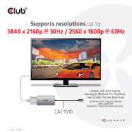 CAC-1510USB Type C to DVI-D DUAL LINK Active Adapter