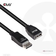 DisplayPort™ 1.4 HBR3 8K60Hz or 4K144Hz Extension Cable M/H 2m/ 6.56 ft 28AWG