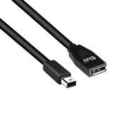 Mini DisplayPort™ auf DisplayPort™ 1.4 Verlängerungskabel 8K60Hz DSC1.2 HBR3 HDR St./B. 1 Meter