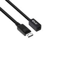 Mini DisplayPort 1.4 to DisplayPort Extension Cable 8K60Hz DSC 1.2 HBR3 HDR Bidirectional F/M 1m/3.28ft