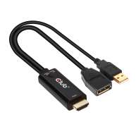 HDMI auf DisplayPort 4K60Hz St./B. Aktiver Adapter