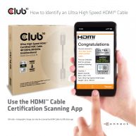 Ultra High Speed HDMI™ Certified AOC Cable 4K120Hz/8K60Hz Unidirectional M/M 20m/65.6ft