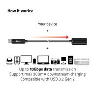 USB 3.2 Gen2 Type A Extension Cable 10Gbps M/F 5m/16.40ft 
