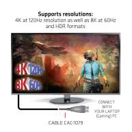 DisplayPort 1.4 Active Optical Cable Unidirectional  4K120Hz 8K60Hz M/M  20m/65.62ft