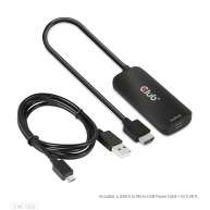 HDMI zu USB C 4K60Hz aktiver Adapter Stecker/Buchse