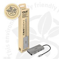 USB 3.2 Gen1 Typ-C 8-in-1 Hub mit 2x HDMI, 2x USB-A, RJ45, SD/Micro SD Kartenslots und USB Typ-C Buchse