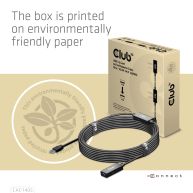 USB 3.2 Gen1 Active Repeater Cable 10m / 32.8ft M/F 28AWG