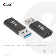 USB 3.2 Gen1 Type A to USB 3.2 Gen1 Type C Adapter M/F