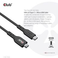 USB 2.0 Type-C to Micro USB Cable M/M 1m /3.28ft