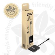 USB3.2 Gen2 Type-C(DP Alt-Mode) to DisplayPort Dual Monitor 4K60Hz M/F MST hub