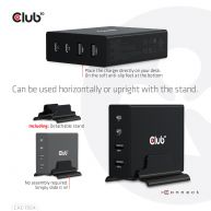 Power Charger, 4 ports, 2x USB Type-A   2x Type-C up to 112W, Power Delivery(PD) Support