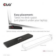USB Gen1 Type-C Triple Display DP Alt mode   Displaylink Dynamic PD Charging Dock with 120 Watt PS