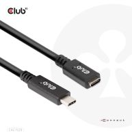 USB-Typ-C Gen1 Verlängerungskabel 5Gbps 60W(20V/3A) 4K60Hz St./B 2m 