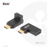 USB Type-C Gen2 Angled Adapter  set of 2 up to 4K120Hz M/F