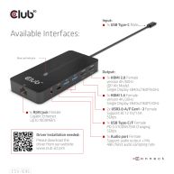 USB Gen1 Type-C 7-in-1 hub with 2x HDMI, 2x USB Gen1 Type-A, 1x RJ45, 1x 3.5mm Audio, 1x USB Gen1 Type-C 100W Female port