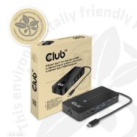 USB Gen1 Type-C 7-in-1 hub with 2x HDMI, 2x USB Gen1 Type-A, 1x RJ45, 1x 3.5mm Audio, 1x USB Gen1 Type-C 100W Female port