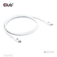 USB 80Gbps Certified 240W 8K240Hz Type-C® 1.2m / 3.94ft White Cable