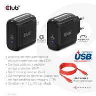 Travel Charger PPS 65W GAN technology, Single port USB Type-C, Power Delivery(PD) 3.0 Support