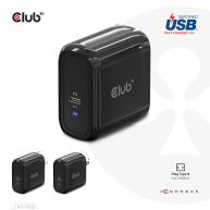 Travel Charger PPS 65W GAN technology, Single port USB Type-C, Power Delivery(PD) 3.0 Support