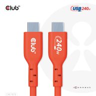 Cable certificado USB2 tipo C bidireccional USB-IF, datos 480 Mb, PD 240 W (48 V/5 A) EPR  M/M 2 m/6,56 pies