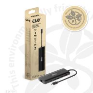 Docking station USB Gen1 Tipo-C 8 en 1 MST Pantalla Dual 4K60Hz Travel Dock
