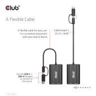 USB Gen1 Type-C/-A to Dual HDMI (4K/30Hz) / VGA (1080/60Hz)