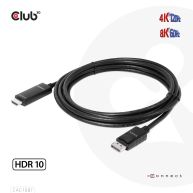 Cable DisplayPort 1.4 a HDMI 4K120Hz o 8K60Hz HDR10  3m / 9.84ft M/M