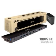 USB Typ C 3.2 Gen1 Triple Display Dynamic PD Charging Dock 100W PD Ladegerät
