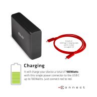 USB Typ C 3.2 Gen1 Triple Display Dynamic PD Charging Dock 100W PD Ladegerät