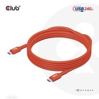 Cable certificado USB2 tipo C bidireccional USB-IF Datos 480 Mb, PD 240 W (48 V/5 A) EPR M/M 3 m/9,84 pies