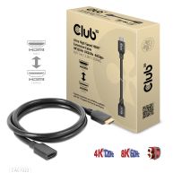 Cable de extensión HDMI de ultra alta velocidad 4K120Hz 8K60Hz 48Gbps M/F 1 m / 3,28 pies 30AWG